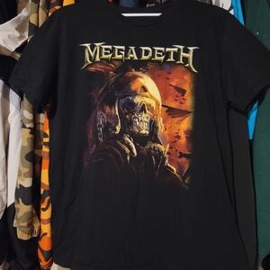Megadeath Concert Tour T Shirt